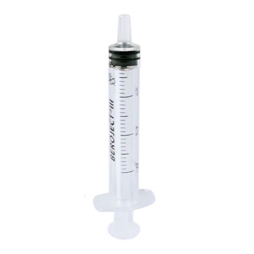 Luer-sprøjte 3-komponent Beroject - 3 ml grad 0,1 ml centrisk - 100 stk