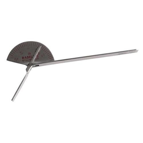 Goniometr ze stali nierdzewnej 15 cm.