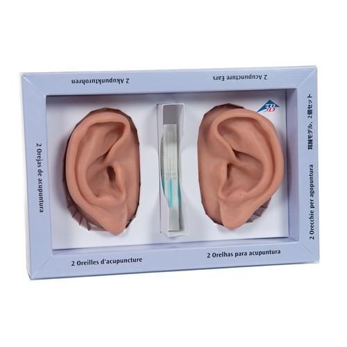 3B ear set, one left and one right ear