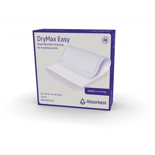 Superabsorberende bandage DryMax Easy - 20x20cm - 10 stk