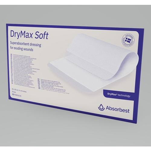Superabsorberende bandage DryMax Soft - 10x20cm - 10 stk