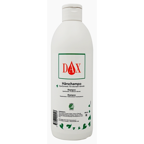 Dax shampoo - 500 ml med snaplåg uparfumeret