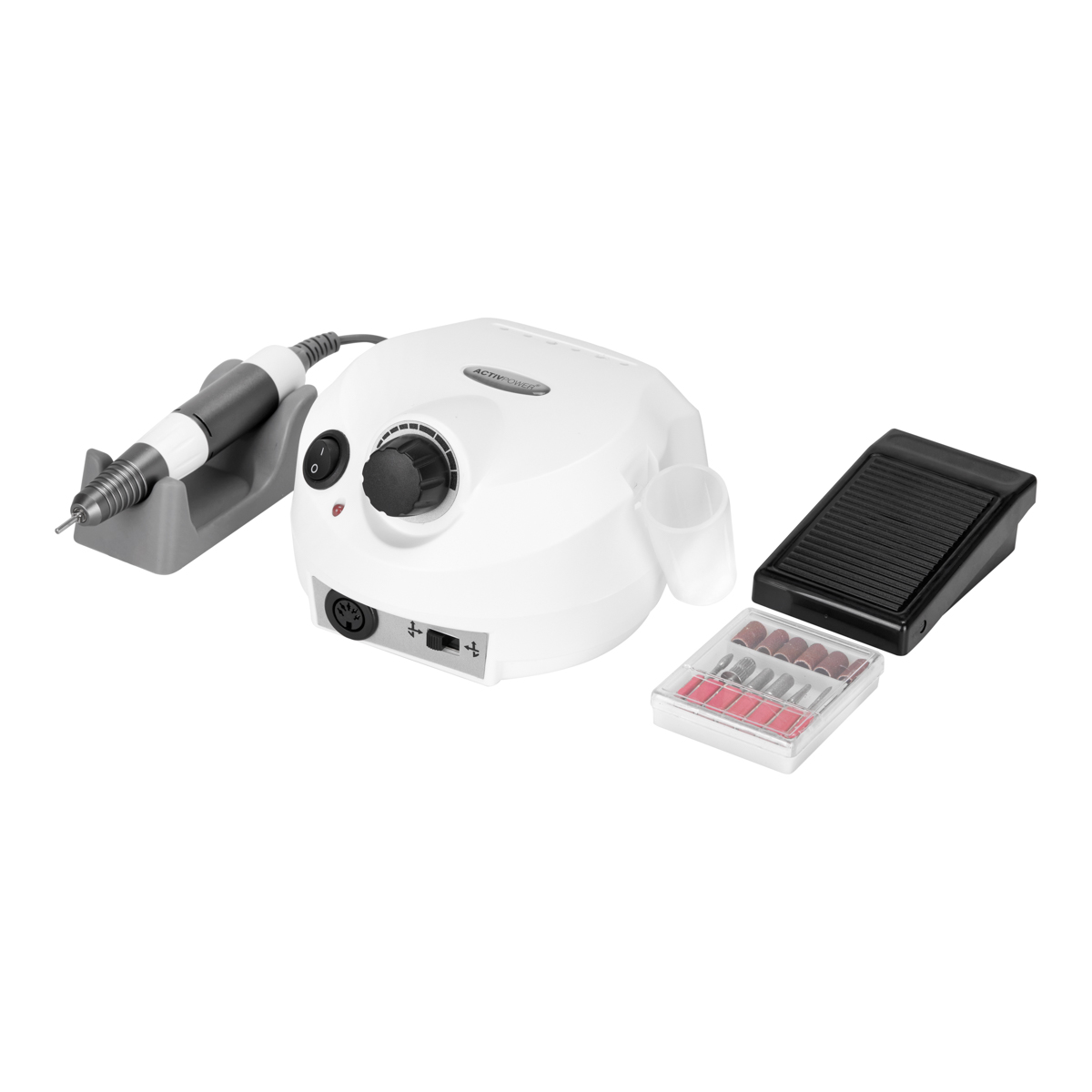 Aktiv Power neglefræser J202 hvid 65W