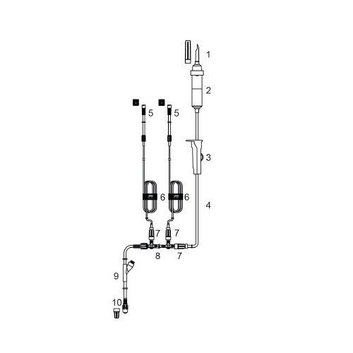 TIVA set 2 vägs Codan GL – 175cm mikro Y-SWAN BV – 40 st