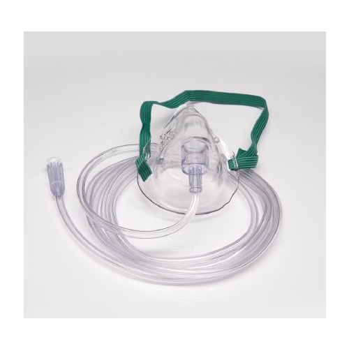 Syrgasmask Salter-Style – vuxen 2,1m slang – 50 st