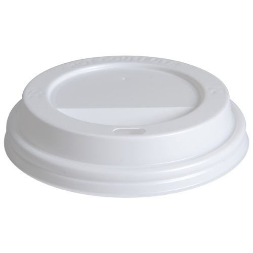 Lid for coffee beaker - Drinking lid with hole PP white 36/48cl - 100 pcs