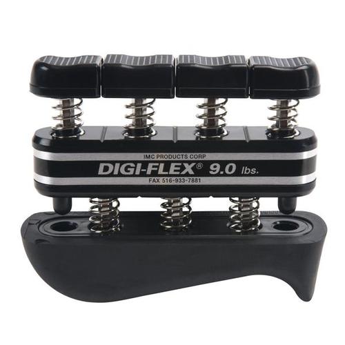 Digi-Flex® Hand- och Fingerträningssystem – svart/mycket tung – 4 kg.