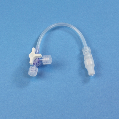 3-vejshane Mediplast - 12 cm slange PVC-fri - 30 stk.