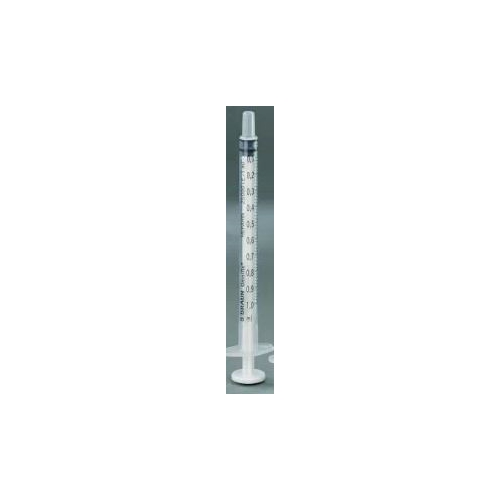 Spruta luer 3komp Omnifix – 3ml grad 0,1ml centrerad – 100 st