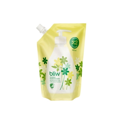 Flüssigseife Bliw 600 ml Nachfüllpack Waldanemone 8 St.