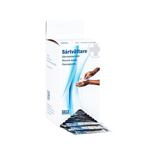 Wundreinigungstupfer Akla - 13x20cm St-Packung 40 Stk. - 320 Stk.