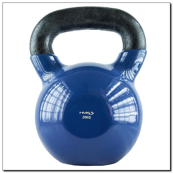8–32 kg Kettlebell aus Gusseisen blau - KNV - 20kg