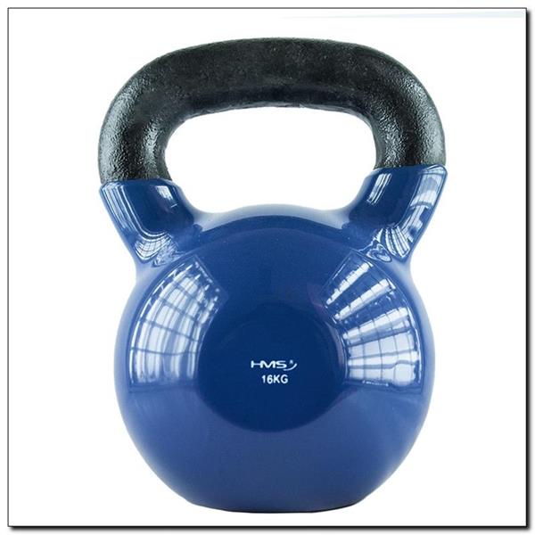8–32 kg Kettlebell aus Gusseisen blau - KNV - 16kg