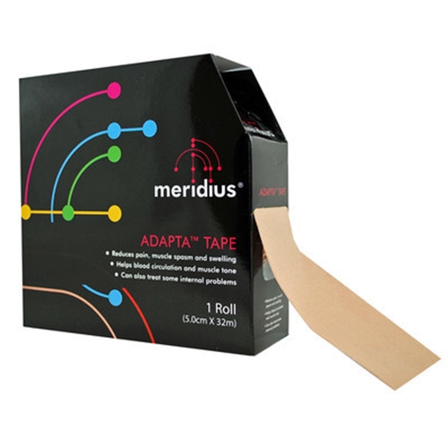 Støttetape Meridius - 5cmx32m kinesiotape beige
