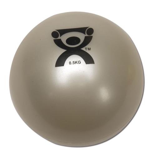 Cando plyometrisk vægtbold beige 0,5 kg | Alternativ til håndvægte