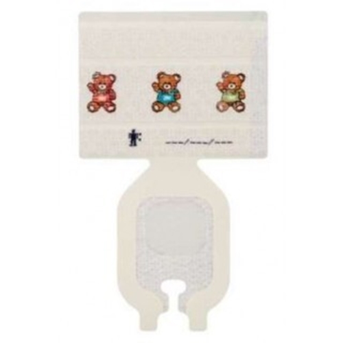 Opatrunek do cewnika żylnego Tegaderm IV Advanced - 3,8x4,5cm z nacięciem wzmocniony pediatryczny - 100 szt.