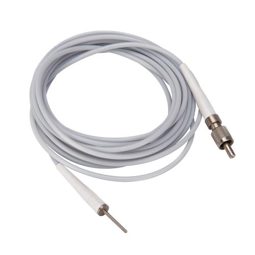 Optisk fiber, 660nm, rött ljus 3B LASER; vit; 2,5 m