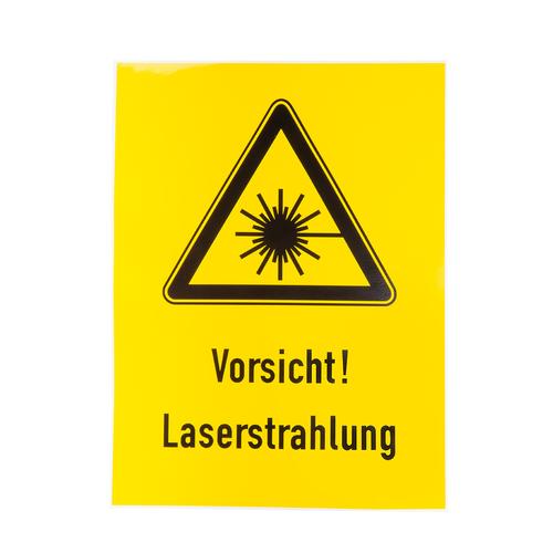 Laservarningsskylt