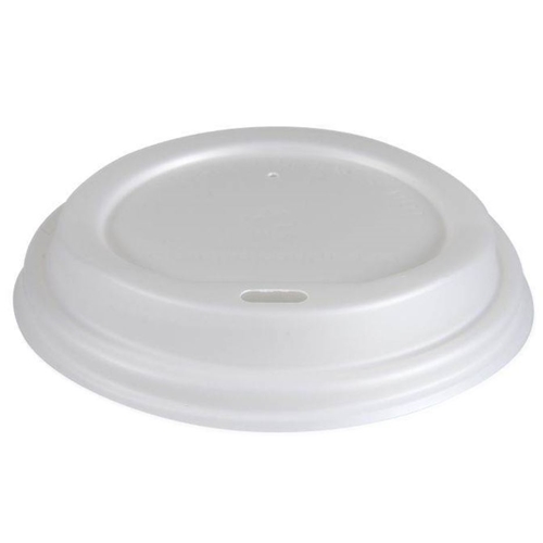 Lid PLA for beaker - 24/33cl white with spout - 100 pcs