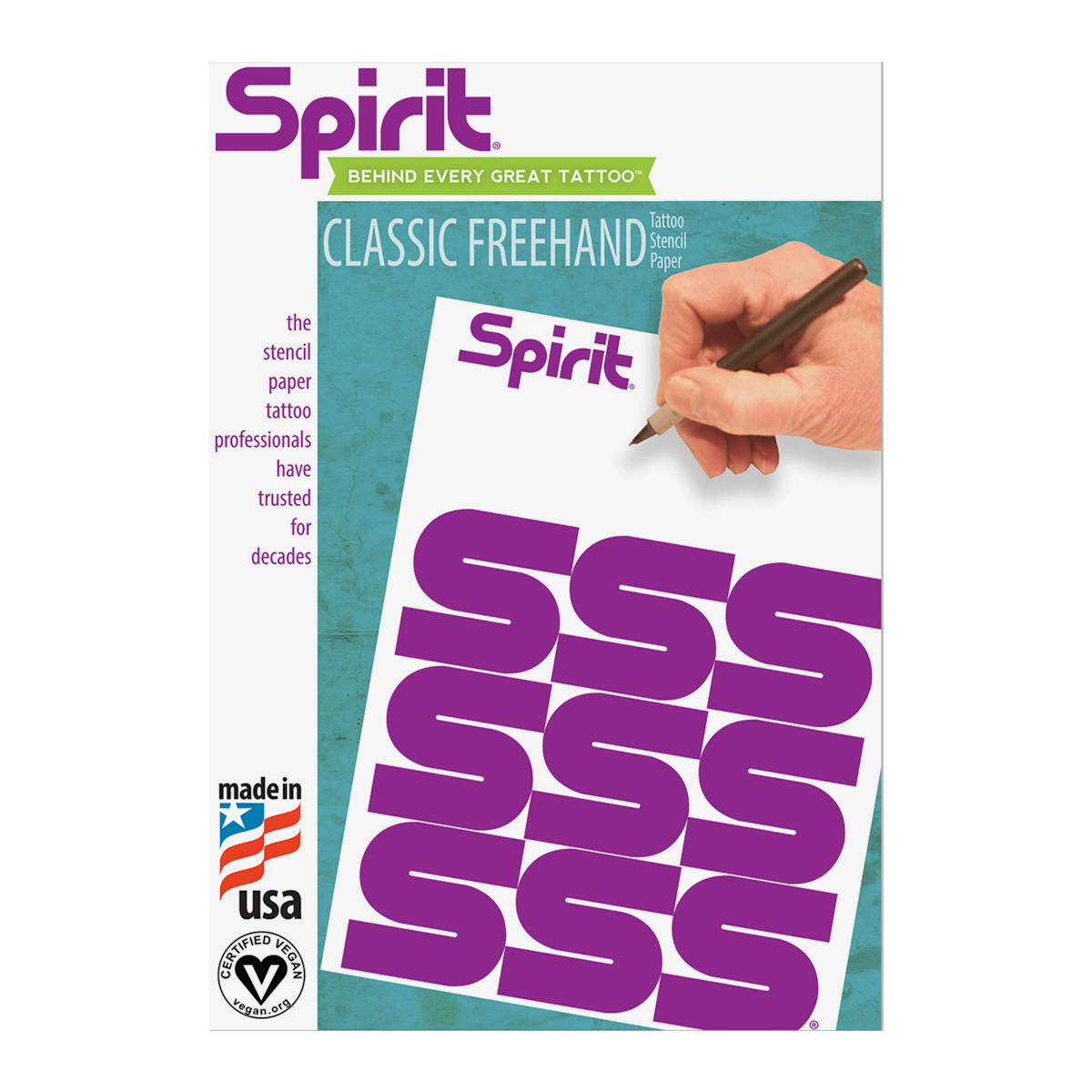 Spirit: Classic frihandstryckpapper 100 st.