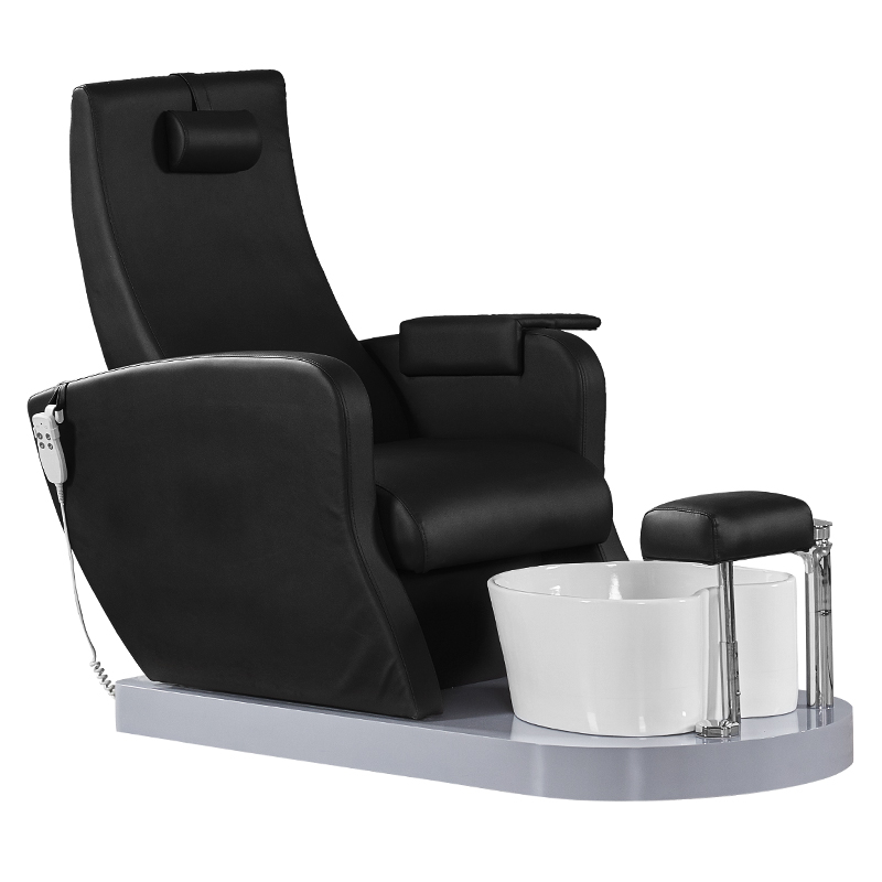 Pedikürestuhl - Azzurro 016A - Mit Hydromassage - Schwarz