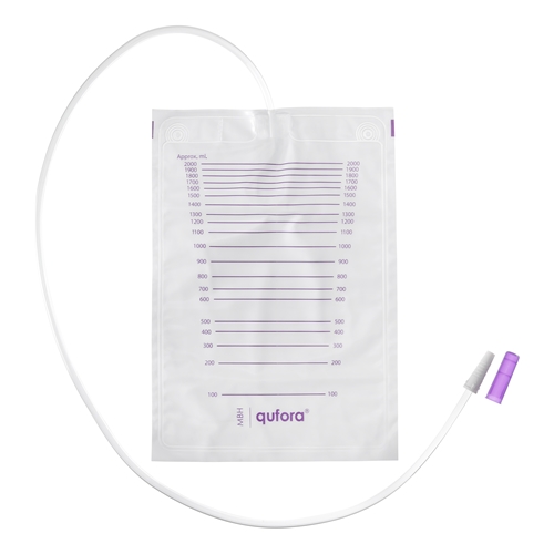 Urinpose ikke-tømbar Qufora - 2,0L 90cm - 25 stk