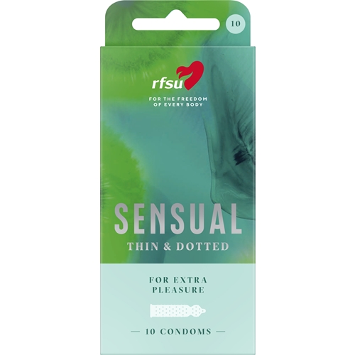 Sensual-kondomi - L185xB53x0 06mm 12x10-p - 120 kpl