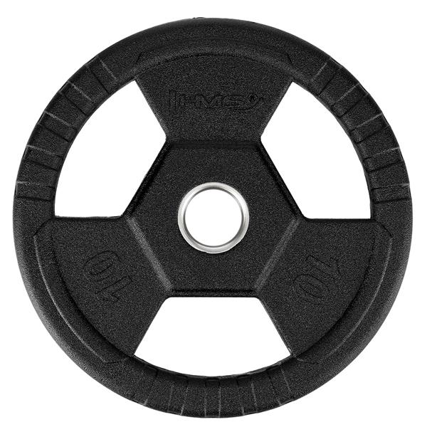Olympisk vægtskive 10-25 kg - sort - TOH - 10kg