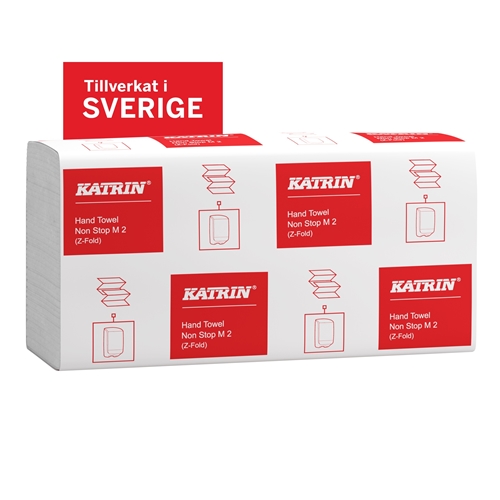 Handduk Katrin M2 Z-vikt - 20,3x24cm Non Stop Handy pack - 3000 st