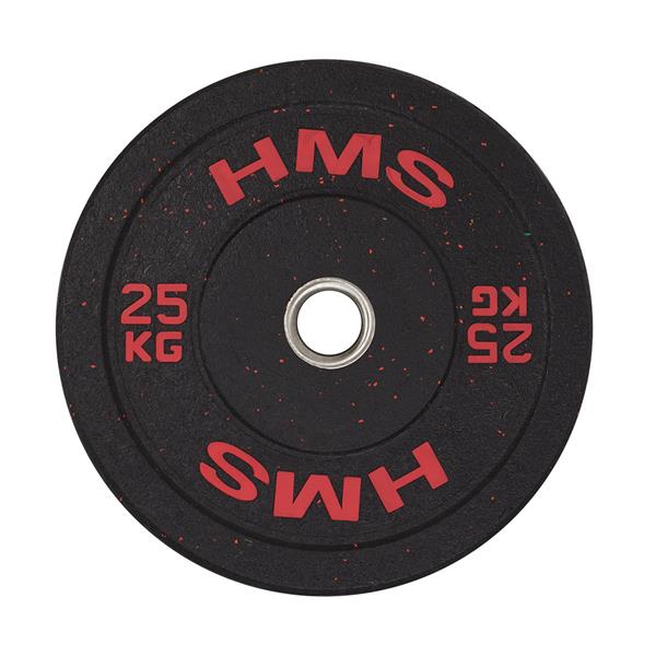 Olympisk bumpervægtskive 25 kg - forskellige farver - HTBR - 25kg