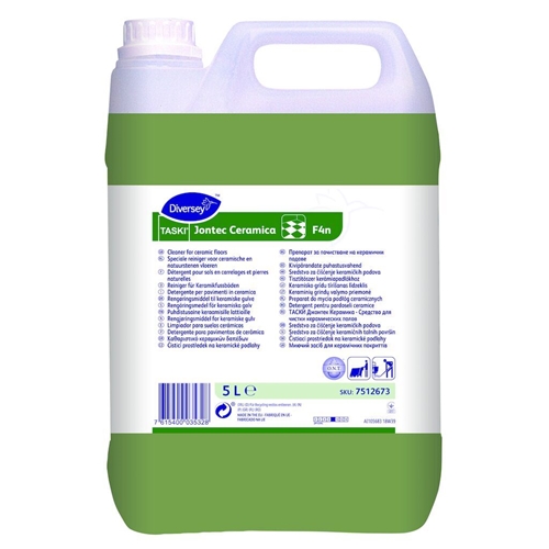 Gulvplejemiddel til keramiske gulve - 5L Jontec Ceramica parfume F4n - 2 stk.