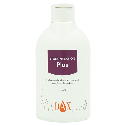 Overfladedesinfektion Dax Plus IPA 45% - 300 ml med tensid