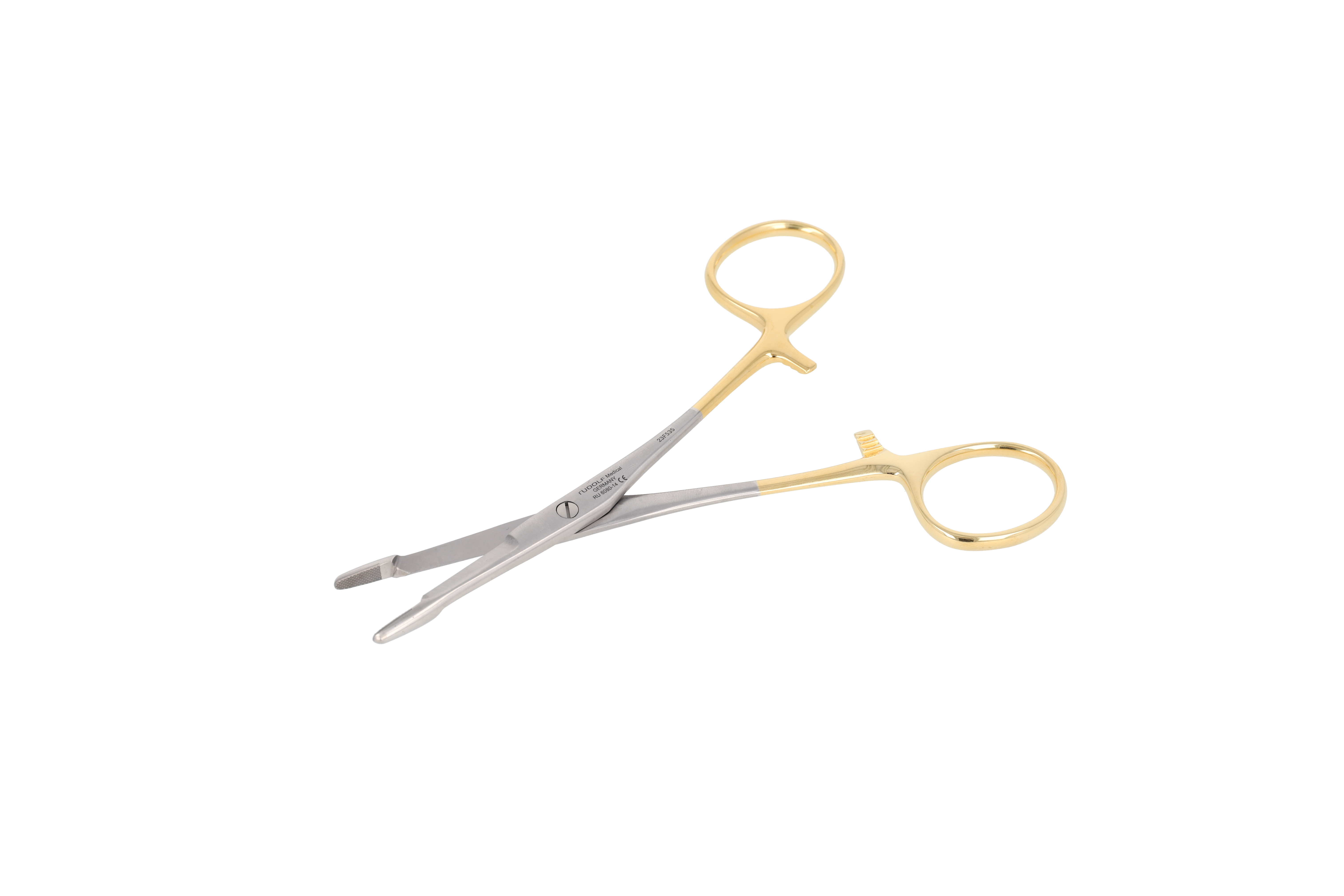 Nålförare Olsen-Hegar 14cm med sax och hårdmetallinlägg
