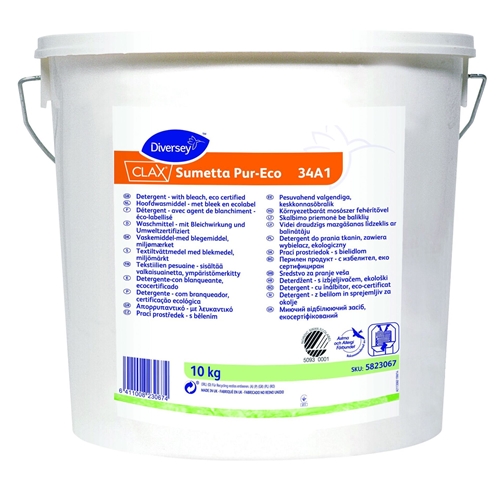 Kirjopesupulveri 10 kg Clax Sumetta Pur-Eco 34A1