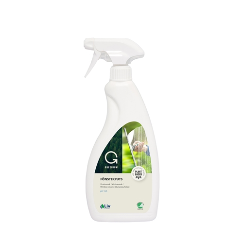 Vinduesrens Liv Greenium - 750 ml spray uparfumeret Svanemærket