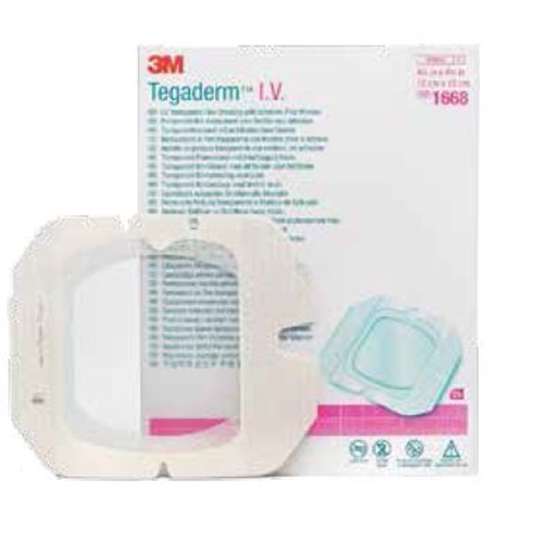 Laskimokanyylin kiinnityssidos Tegaderm IV Advanced - 12x12 cm PAC vahvistettu - 100 kpl