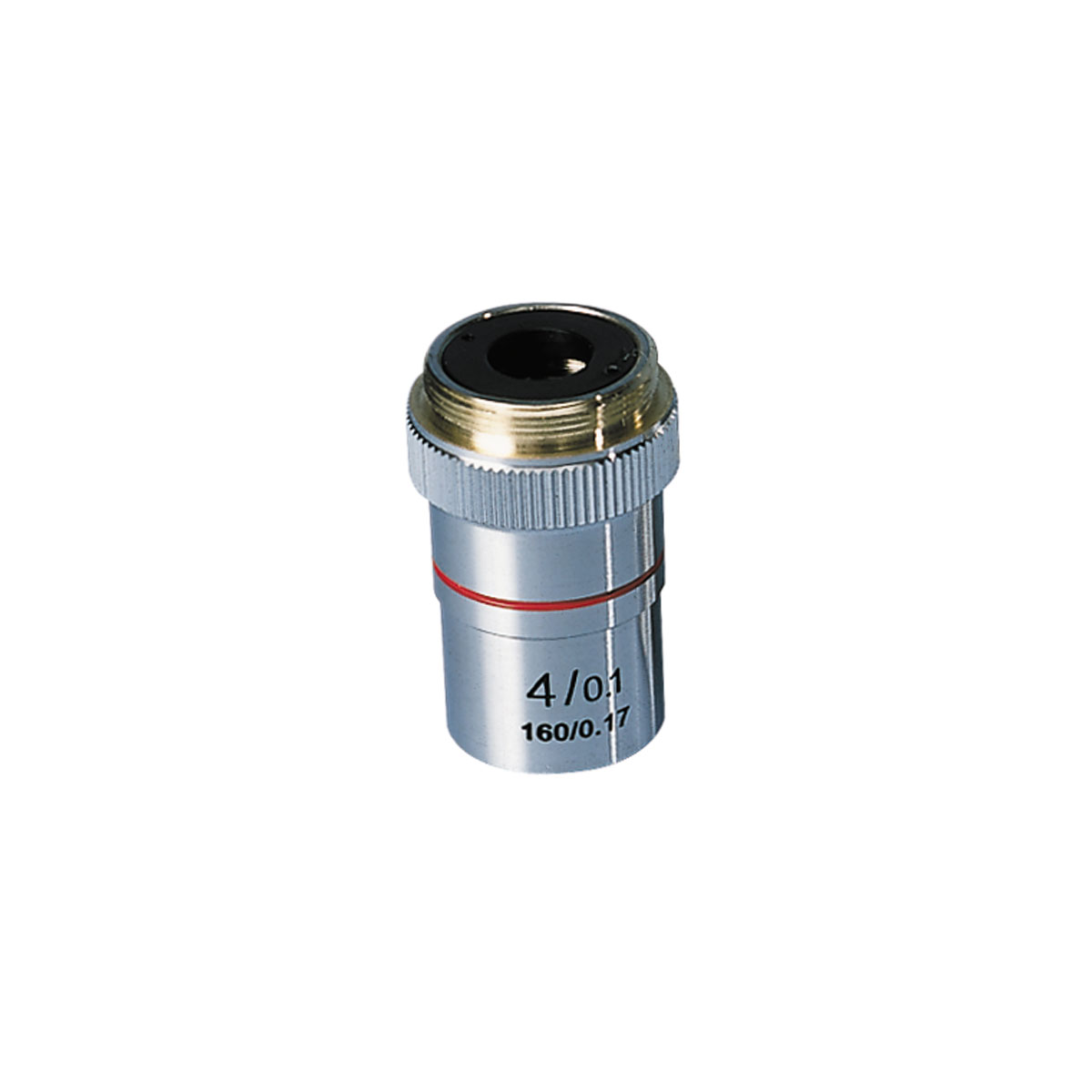 Akromatisk objektiv 4x / 0.10