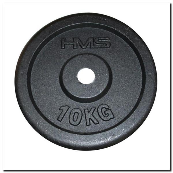 Vægtskive 10-20 kg - sort - TCZ - 10kg