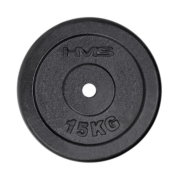 Vægtskive 10-20 kg - sort - TCZ - 15kg