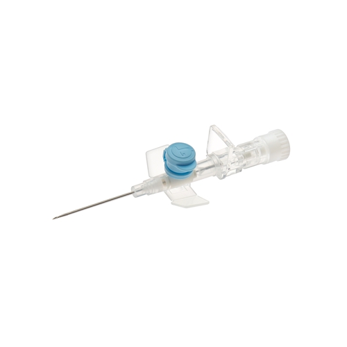 Infusionskanyle Vertus WP - 0,9x25mm 22G blå med port - 50 stk.