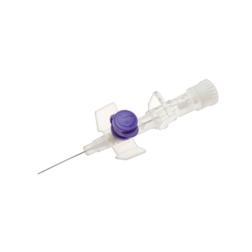 Infusionskanyle Vertus WP - 0,6x19mm 26G lilla med port - 50 stk