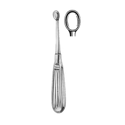 Slev sår oval Volkmann avd.kva – 13mm, 17cm