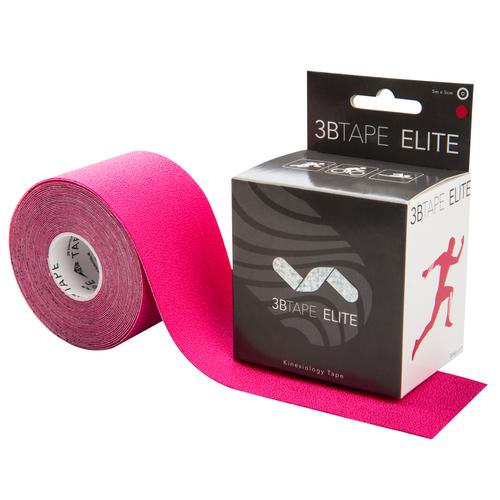 TAPE ELITE – kinesiologitejp – rosa, 16’ x 2” rulle