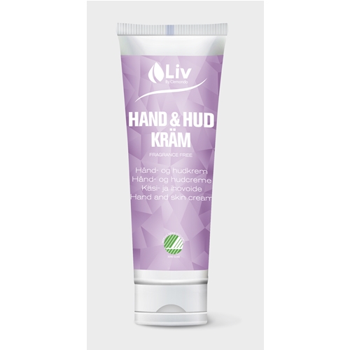 Hand- und Hautcreme LIV - 250 ml Tube unparfümiert
