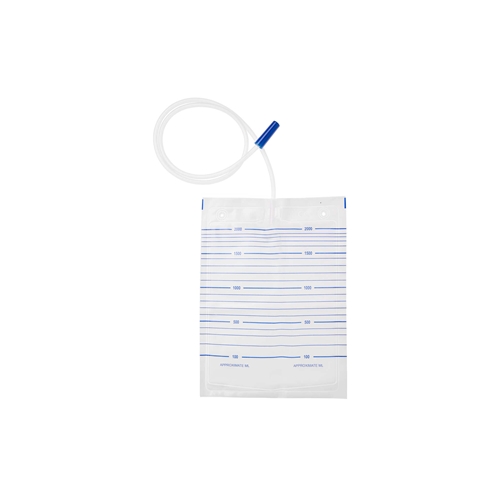 Urinpåse ej tömbar UnoQuip – 2,0L 90cm – 25 st