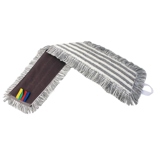 Kosteus-/märkäpyyhin Activa Effect - 60 cm harmaa/valkoinen mikrokuitu hapsutettu - 5 kpl