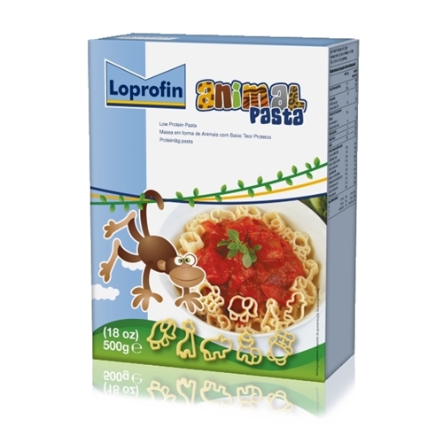 Loprofin Animal Pasta glutenfri – 1x500g lågprotein