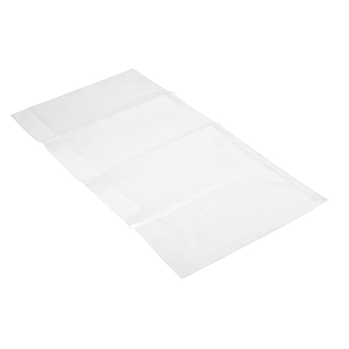 Absorbentmatta DryMax - 37x72cm med tejp 6l vit - 80 st