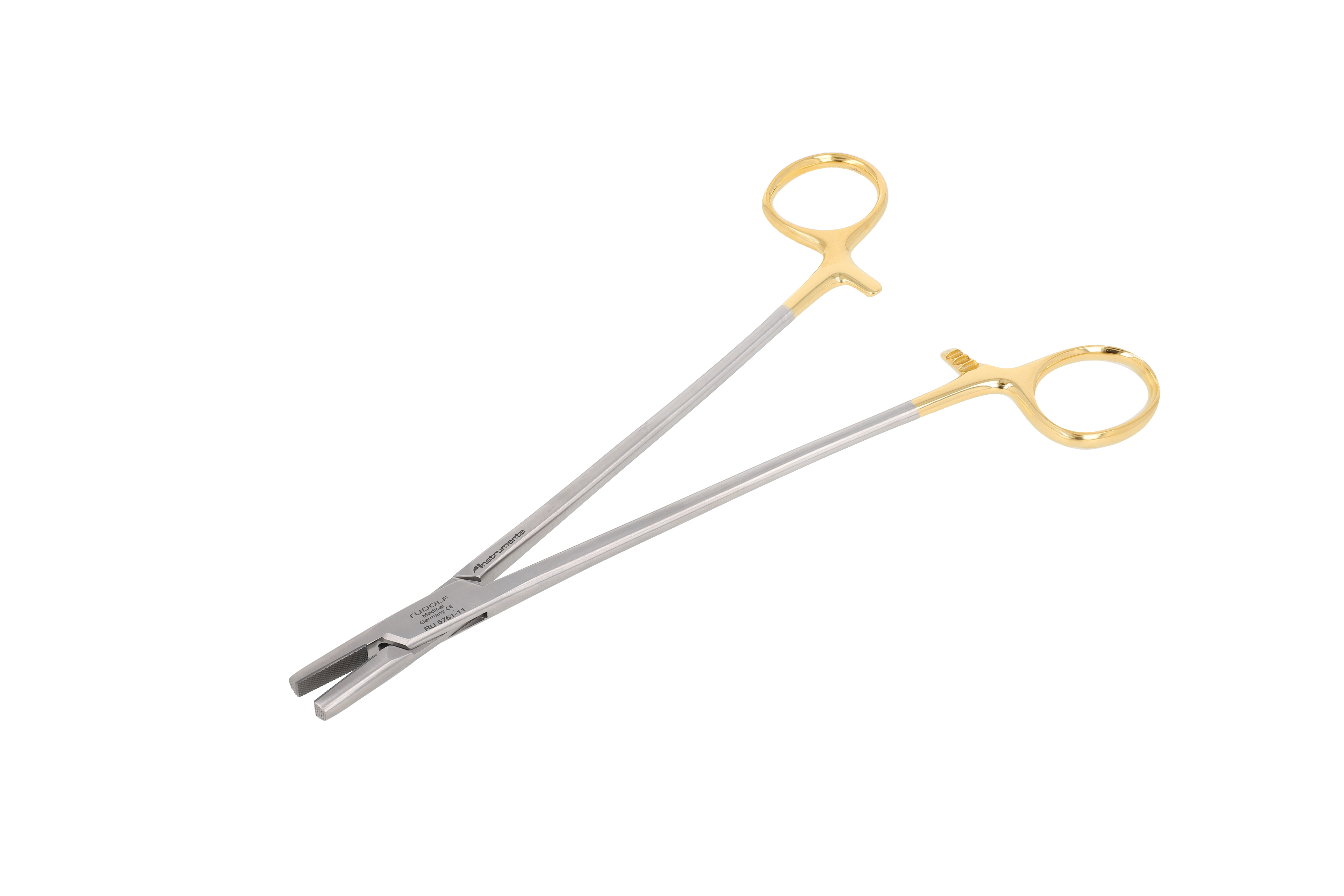 Ståltrådsnålförare 15cm tvär käft med hårdmetallskär