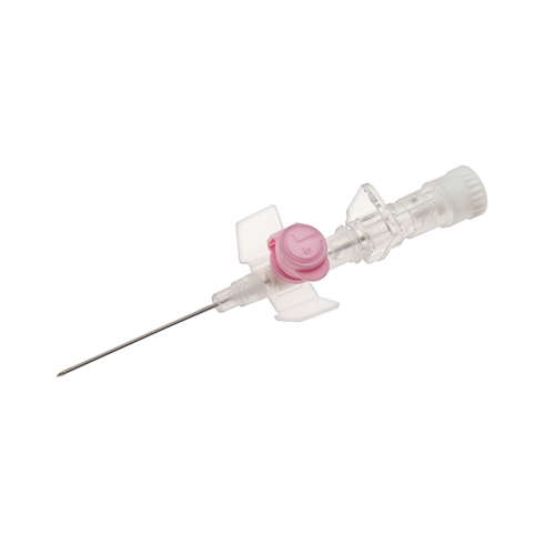 Infusionskanyle Vertus WP - 1,0x32mm 20G rosa med port - 50 stk